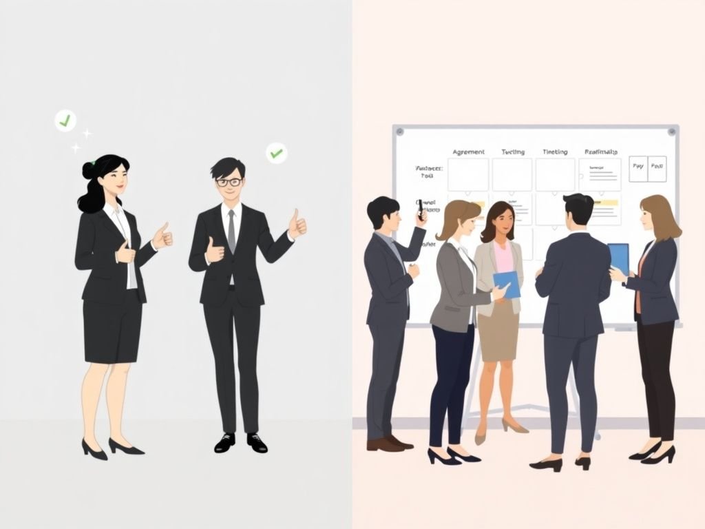 
      Part 7: Separate 'Agreement' from 'Commitment'
     